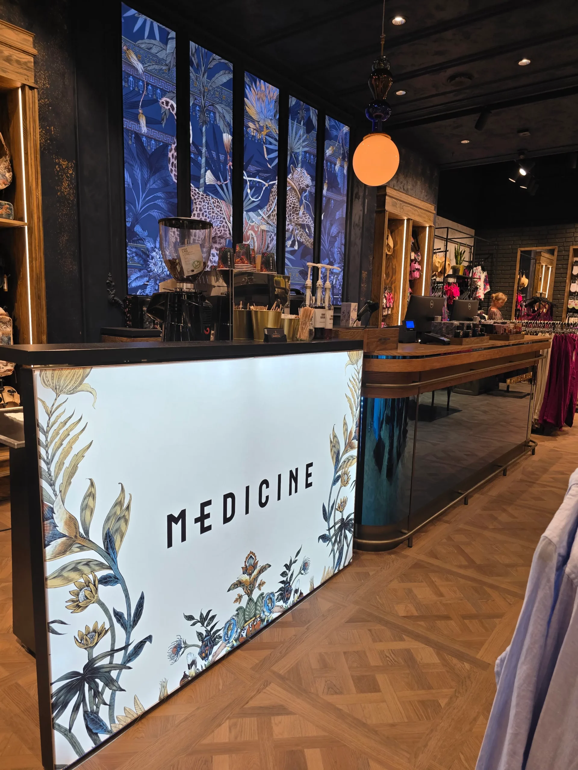 Stoisko baristy na targach